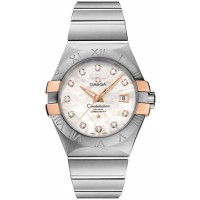 Réplique Montre Omega Constellation Chronomètre Brossé 31 mm pour Femme 123.20.31.20.55.003