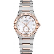 Réplique Montre pour femme Omega Constellation Co-Axial Master Chronometer Cadran en nacre en acier 131.25.34.20.55.001