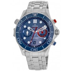 Réplique Montre pour homme Omega Seamaster Diver 300 M chronographe America's Cup Edition 210.30.44.51.03.002