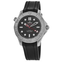 Réplique Montre pour homme Omega Seamaster Diver 300 M Nekton Edition avec cadran noir et bracelet en caoutchouc 210.32.42.20.01.002