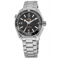 Réplique Montre pour homme Omega Seamaster Planet Ocean 600M 39,5 mm en acier avec cadran noir 215.30.40.20.01.001