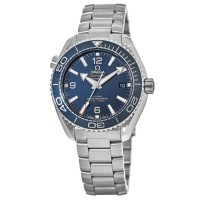 Réplique Montre pour homme Omega Seamaster Planet Ocean 600M 43,5 mm en acier inoxydable bleu 215.30.44.21.03.001-SD