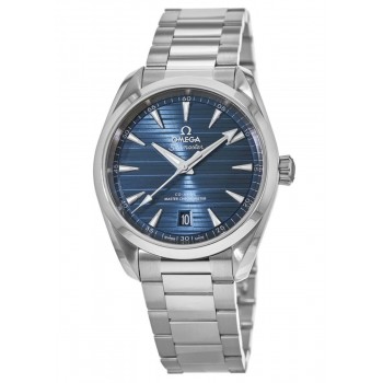 Réplique Montre Omega Seamaster Aqua Terra 150m Master Co-Axial 38 mm pour homme avec cadran bleu 220.10.38.20.03.001