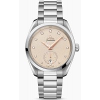 Réplique Montre Omega Seamaster Aqua Terra 150m Master Co-Axial pour femme en acier avec cadran gris 220.10.38.20.59.001