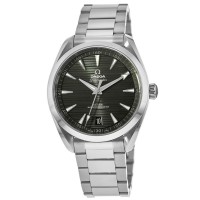 Réplique Montre pour homme Omega Seamaster Aqua Terra 150m Master Co-Axial avec cadran vert en acier 220.10.41.21.10.001