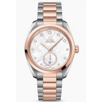 Réplique Montre pour femme Omega Seamaster Aqua Terra 150 m Master Co-Axial avec cadran en nacre et acier 220.20.38.20.55.002