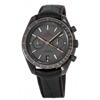 Réplique Chronographe Omega Speedmaster Moonwatch Co-Axial « Côté obscur de la lune Sedna Black » Montre homme 311.63.44.51.06.001