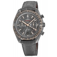 Réplique Omega Speedmaster Moonwatch Co-Axial Chronographe Gris Côté de la Lune Météorite Céramique Montre pour Homme 311.63.44.51.99.001