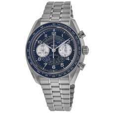 Réplique Omega Speedmaster Chronoscope Co-Axial Master Chronometer Chronographe 43 mm Cadran bleu Acier Montre pour homme 329.30.43.51.03.001