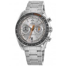 Réplique Montre pour homme Omega Speedmaster Racing automatique avec cadran chronographe gris en acier inoxydable 329.30.44.51.06.001