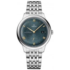 Réplique Montre pour homme Omega De Ville Prestige Co-Axial Master Chronometer Petite seconde 41 mm Cadran vert en acier 434.10.41.20.10.001