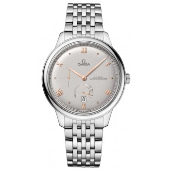 Réplique Montre pour homme Omega De Ville Prestige en acier avec cadran gris 434.10.41.21.06.001