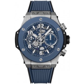 Réplique Montre pour homme Hublot Big Bang Unico avec cadran squelette et bracelet en caoutchouc 441.NL.5171.RX