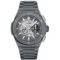 Réplique Montre Hublot Big Bang Integral en céramique grise avec cadran squelette en céramique pour homme 451.FX.6923.FX