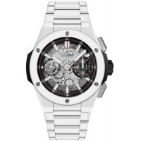 Réplique Montre pour homme Hublot Big Bang Integral en céramique blanche avec cadran squelette en céramique 451.HX.1123.HX