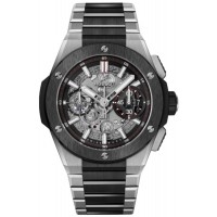 Réplique Montre pour homme Hublot Big Bang avec cadran squelette en céramique et titane intégré 451.NM.1170.NM