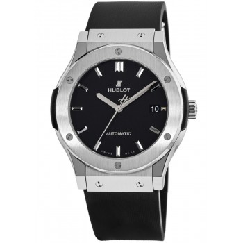 Réplique Montre Hublot Classic Fusion Automatique 45 mm Cadran Noir Titane Pour Homme 511.NX.1171.RX