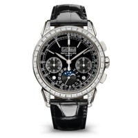 Réplique Patek Philippe Complications Chronographe Calendrier Perpétuel Chronographe Montre Homme 5271P-001