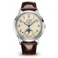 Réplique Montre automatique pour homme Patek Philippe Grand Complications à calendrier perpétuel 5320G-001