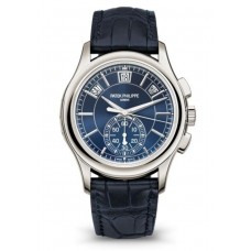 Réplique Montre pour homme Patek Philippe Complications Calendrier annuel Flyback Chronographe 5905P-001