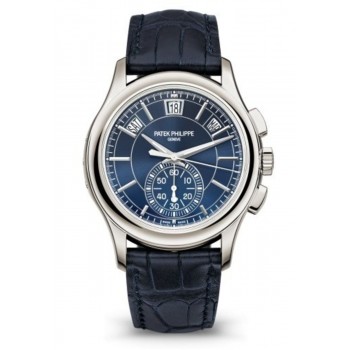 Réplique Montre pour homme Patek Philippe Complications Calendrier annuel Flyback Chronographe 5905P-001