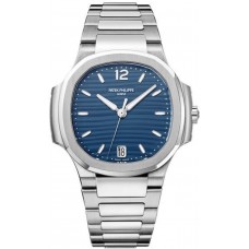 Réplique Montre pour femme Patek Philippe Nautilus en acier à cadran bleu 7118/1A-001