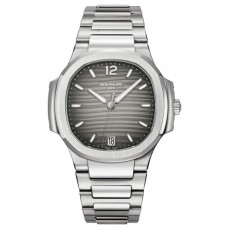 Réplique Montre pour femme Patek Philippe Nautilus en acier à cadran gris 7118/1A-011