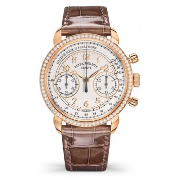 Réplique Montre pour femme Patek Philippe Complications à remontage manuel et diamant 7150/250R-001