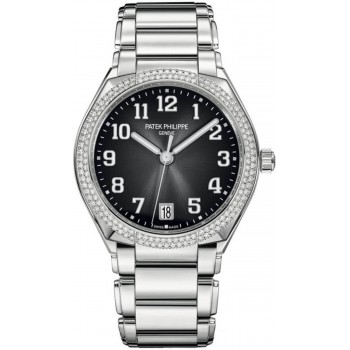 Réplique Montre Patek Philippe Twenty 4 automatique diamant pour femme 7300/1200A-010