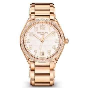 Réplique Montre Patek Philippe Twenty 4 automatique diamant pour femme 7300/1200R-010