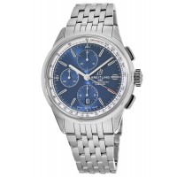 Réplique Montre Breitling Premier Chronograph 42 automatique avec cadran bleu en acier inoxydable pour homme A13315351C1A1