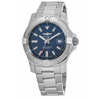 Réplique Montre Breitling Avenger Automatic 43 pour homme en acier inoxydable avec cadran bleu A17318101C1A1