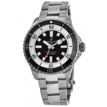 Réplique Montre Breitling Superocean Automatic 42 pour homme en acier avec cadran noir A17375211B1A1