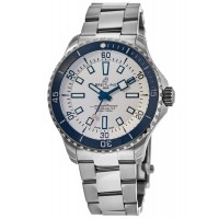 Réplique Montre Breitling Superocean Automatic 42 pour homme en acier avec cadran argenté A17375E71G1A1