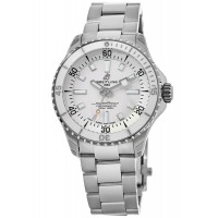 Réplique Montre Breitling Superocean Automatic 36 pour femme en acier avec cadran blanc A17377211A1A1