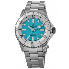 Réplique Montre Breitling Superocean Automatic 36 pour femme en acier avec cadran turquoise A17377211C1A1