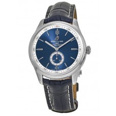 Réplique Montre Breitling Premier Automatic 40 avec cadran bleu et bracelet crocodile pour homme A37340351C1P1