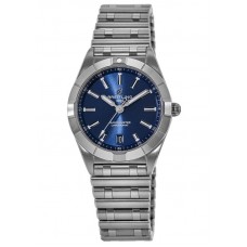 Réplique Montre Breitling Chronomat Quartz 32 cadran bleu en acier inoxydable pour femme A77310101C1A1