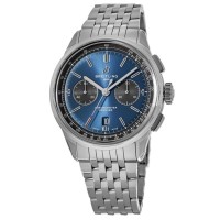 Réplique Montre Breitling Premier B01 Chronographe 42 Cadran bleu en acier inoxydable pour homme AB0118A61C1A1