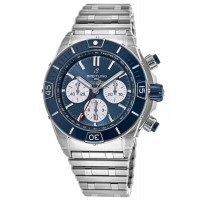 Réplique Montre Breitling Super Chronomat automatique pour homme en acier à cadran bleu AB0136161C1A1