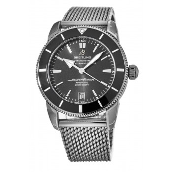 Réplique Montre Breitling Superocean Heritage II Automatique 42 en céramique noire et acier inoxydable pour homme AB2010121B1A1