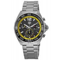 Réplique Montre pour homme Tag Heuer Formule 1 chronographe cadran noir en acier inoxydable CAZ101AC.BA0842-SD