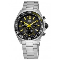 Réplique Montre pour homme Tag Heuer Formule 1 chronographe à quartz cadran gris en acier CAZ101AG.BA0842