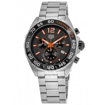 Réplique Montre pour homme Tag Heuer Formule 1 à quartz chronographe cadran gris en acier CAZ101AH.BA0842