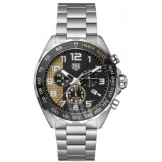 Réplique Montre pour homme Tag Heuer Formula 1 Indy 500 chronographe cadran noir en acier CAZ101AU.BA0842