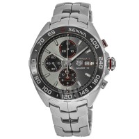 Réplique Montre pour homme Tag Heuer Formula 1 X Senna édition spéciale cadran anthracite en acier CAZ201D.BA0633