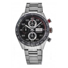 Réplique Montre pour homme Tag Heuer Carrera chronographe Day-Date cadran noir CBN2A1AA.BA0643