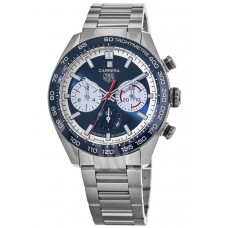 Réplique Montre pour homme Tag Heuer Carrera édition limitée 160 ans anniversaire cadran bleu en acier CBN2A1E.BA0643