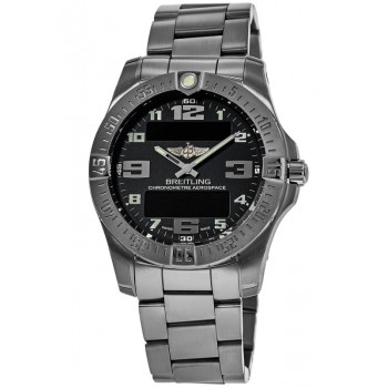 Réplique Montre Breitling Professional Aerospace Evo pour homme avec cadran noir en titane E79363101B1E1