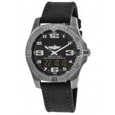 Réplique Breitling Professional Aerospace Evo Noir Analogique &amp; Montre pour hommes à cadran numérique E7936310/BC27-109W